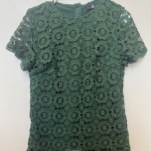 Ampersand Ave lace detail top size Medium. Brand new